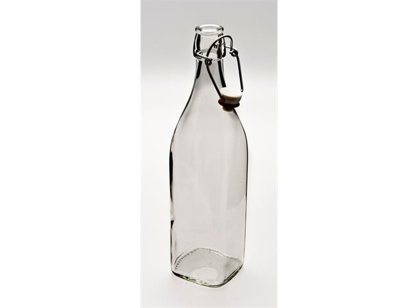 SWING Vannflaske 1ltr. Med patentkork